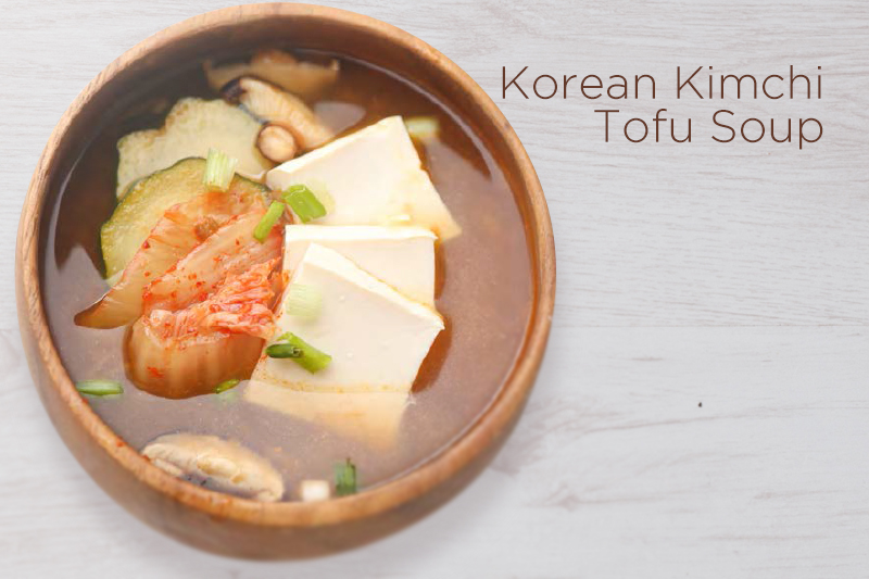 Korean Kimchi Tofu Soup