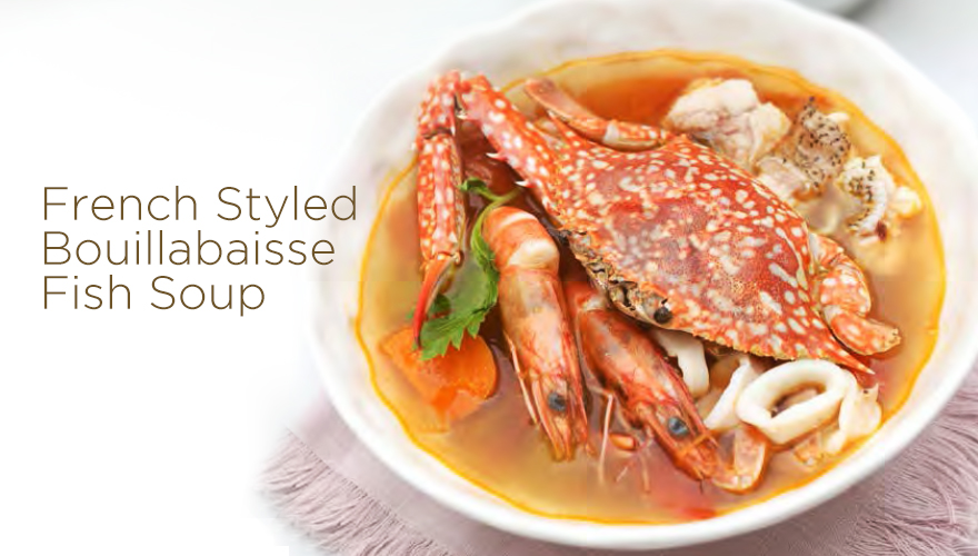 French Styled Bouillabaisse Fish Soup
