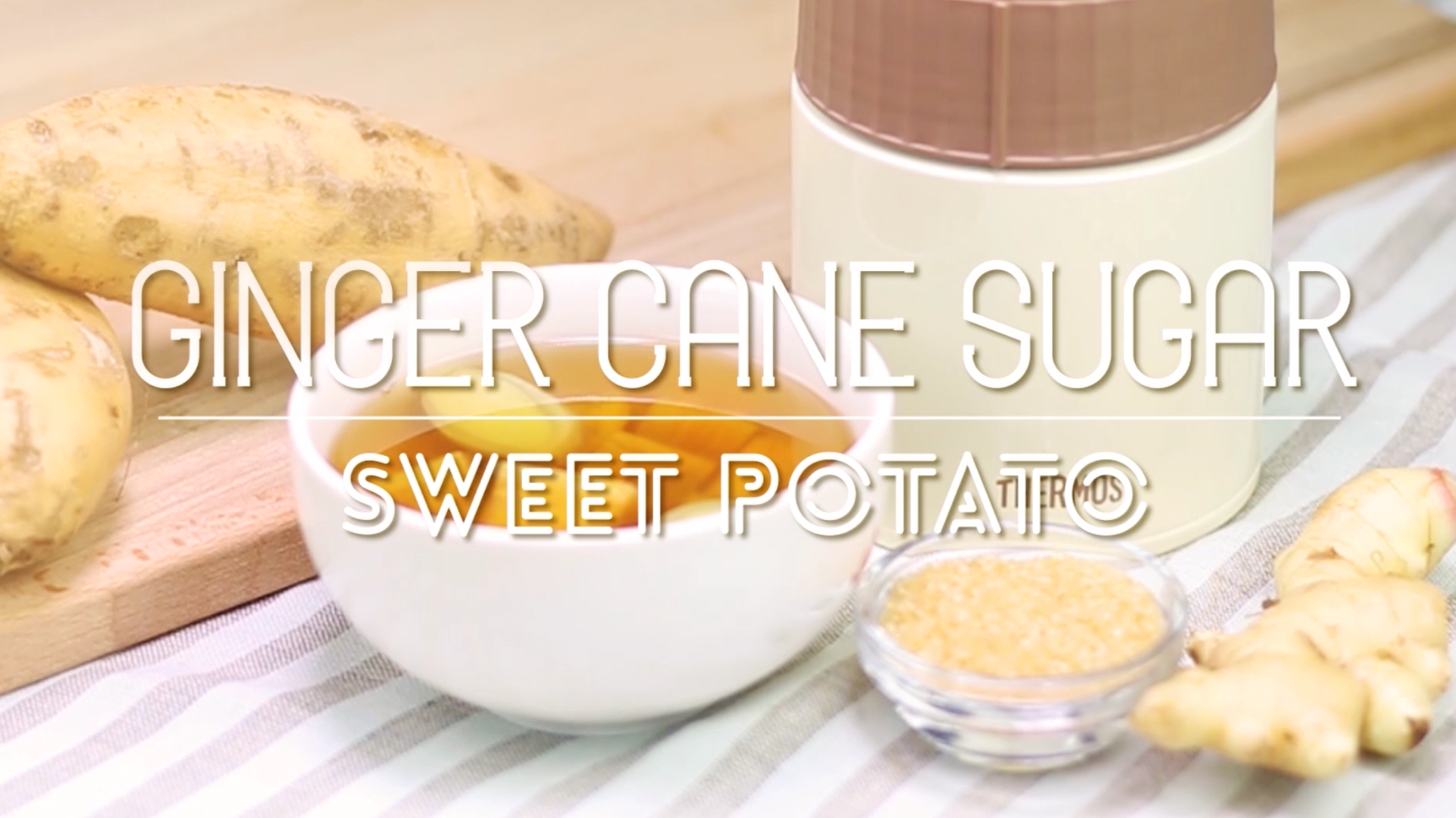 Ginger Cane Sugar Sweet Potato Soup