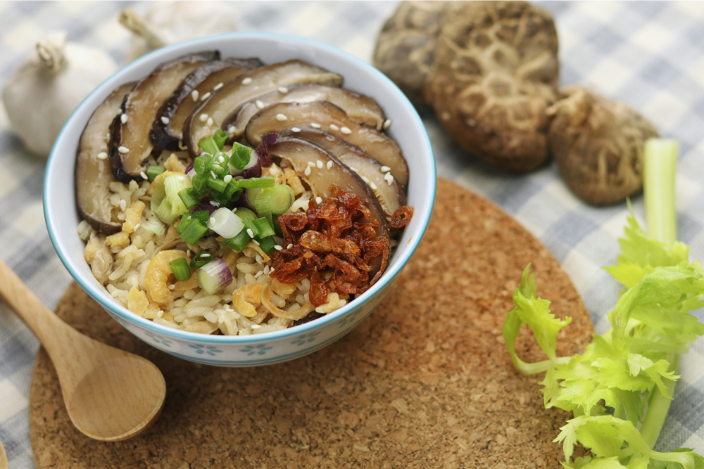 Sesame Mushroom Rice