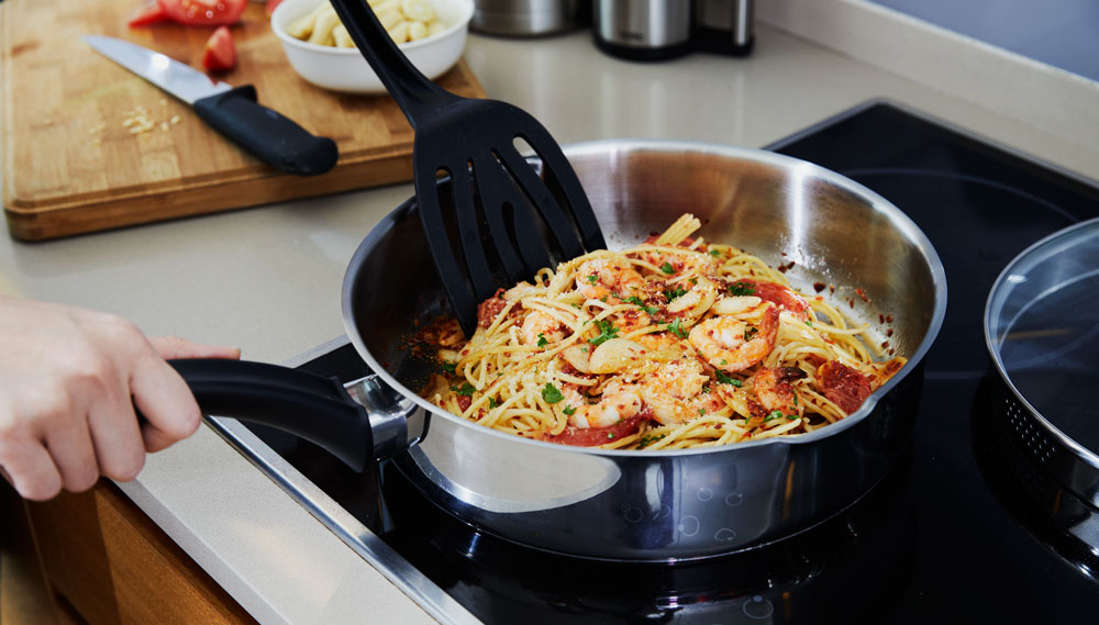 Prawns Spaghetti Aglio Olio