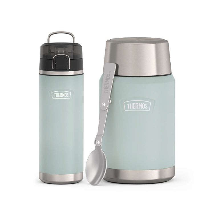 ICON™ 710ml Water Bottle and 710ml Food Jar Bundle Set
