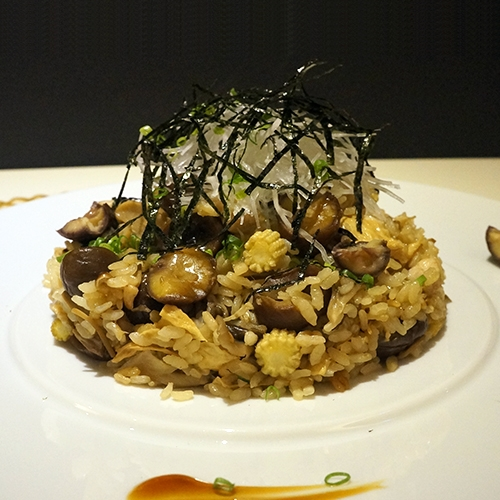 Fried Rice with Chestnut