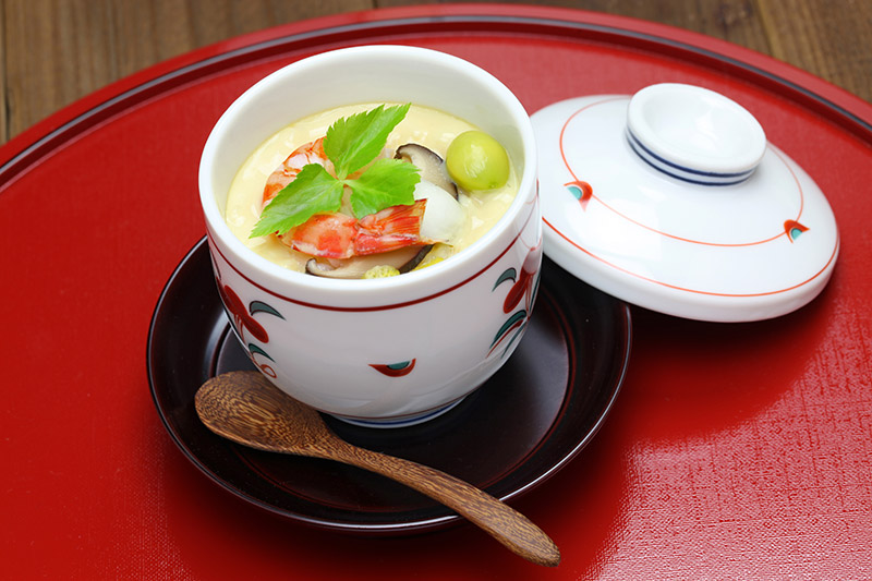 Japanese Egg Custard (Chawanmushi)