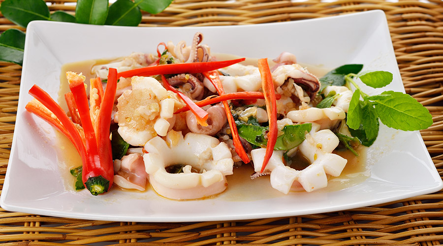 Thai Style Cuttlefish
