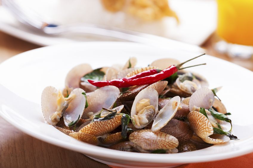 Clam with Basil