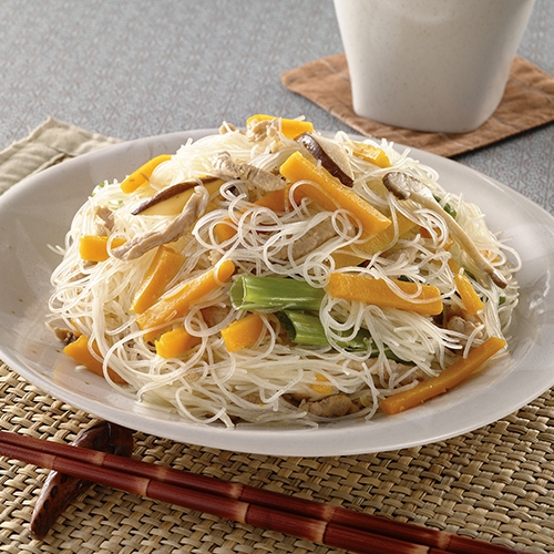 Fried Rice Vermicelli with Pumpkin