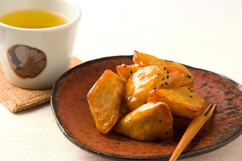 Quick Candied Sweet Potato