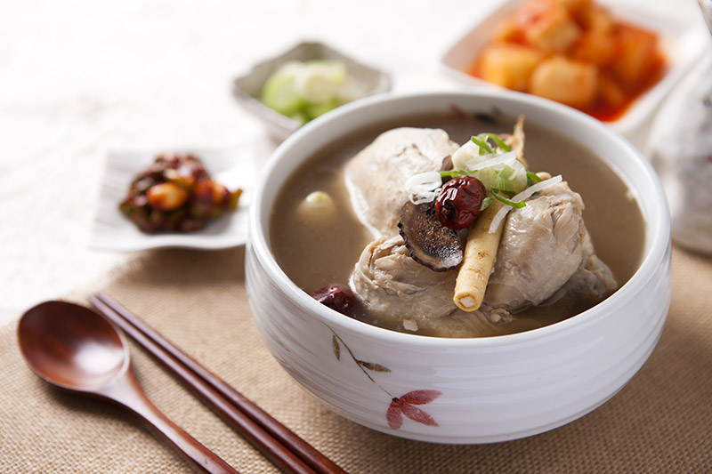 Korean Ginseng Chicken Soup