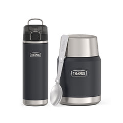 ICON™ 710ml Water Bottle and 470ml Food Jar Bundle Set