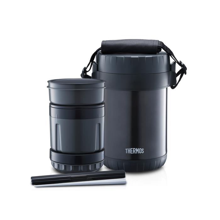 JBG-1801 1.3L Flexible Lunch Jar with Chopstick
