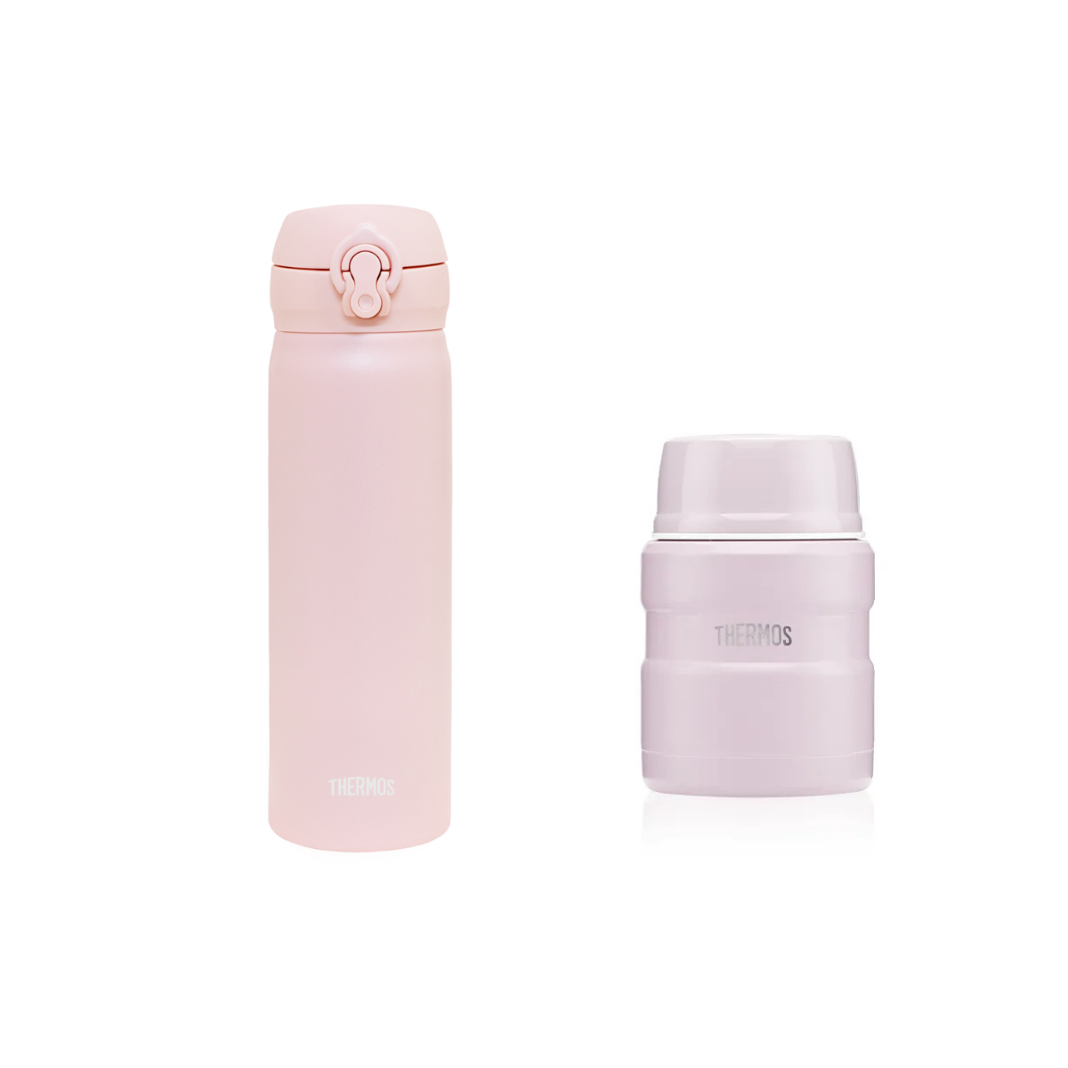 Nice Set Ultra Light Flask + Food Jar with Spoon