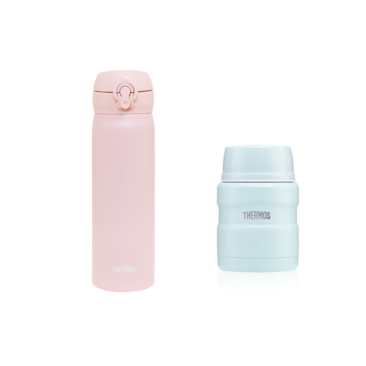 Nice Set Ultra Light Flask + Food Jar with Spoon