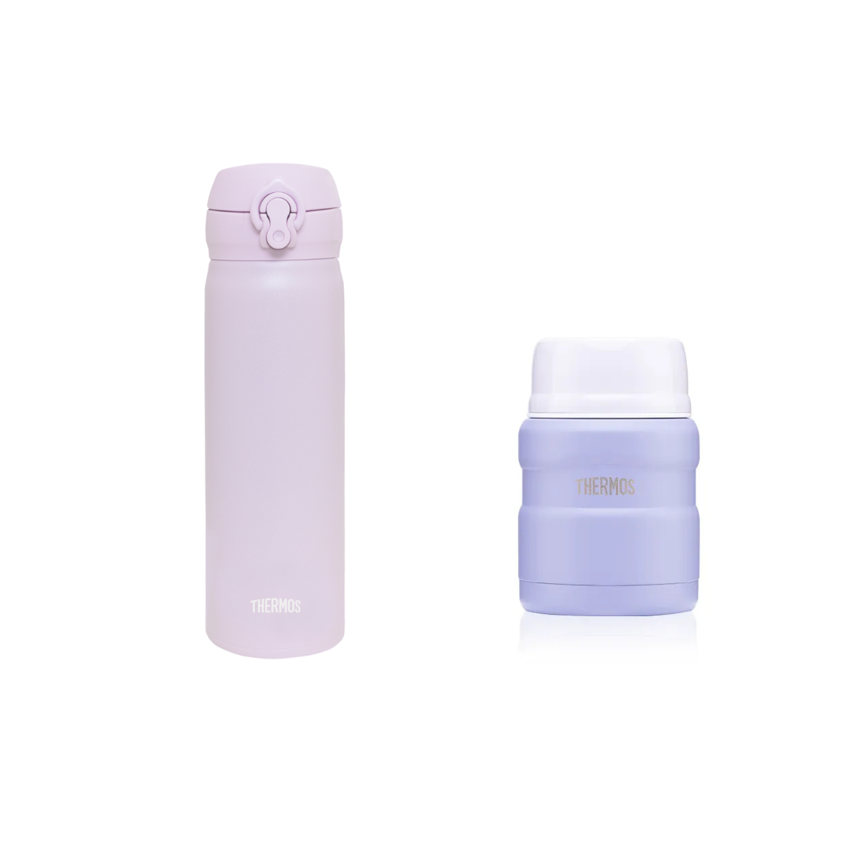 Nice Set Ultra Light Flask + Food Jar with Spoon