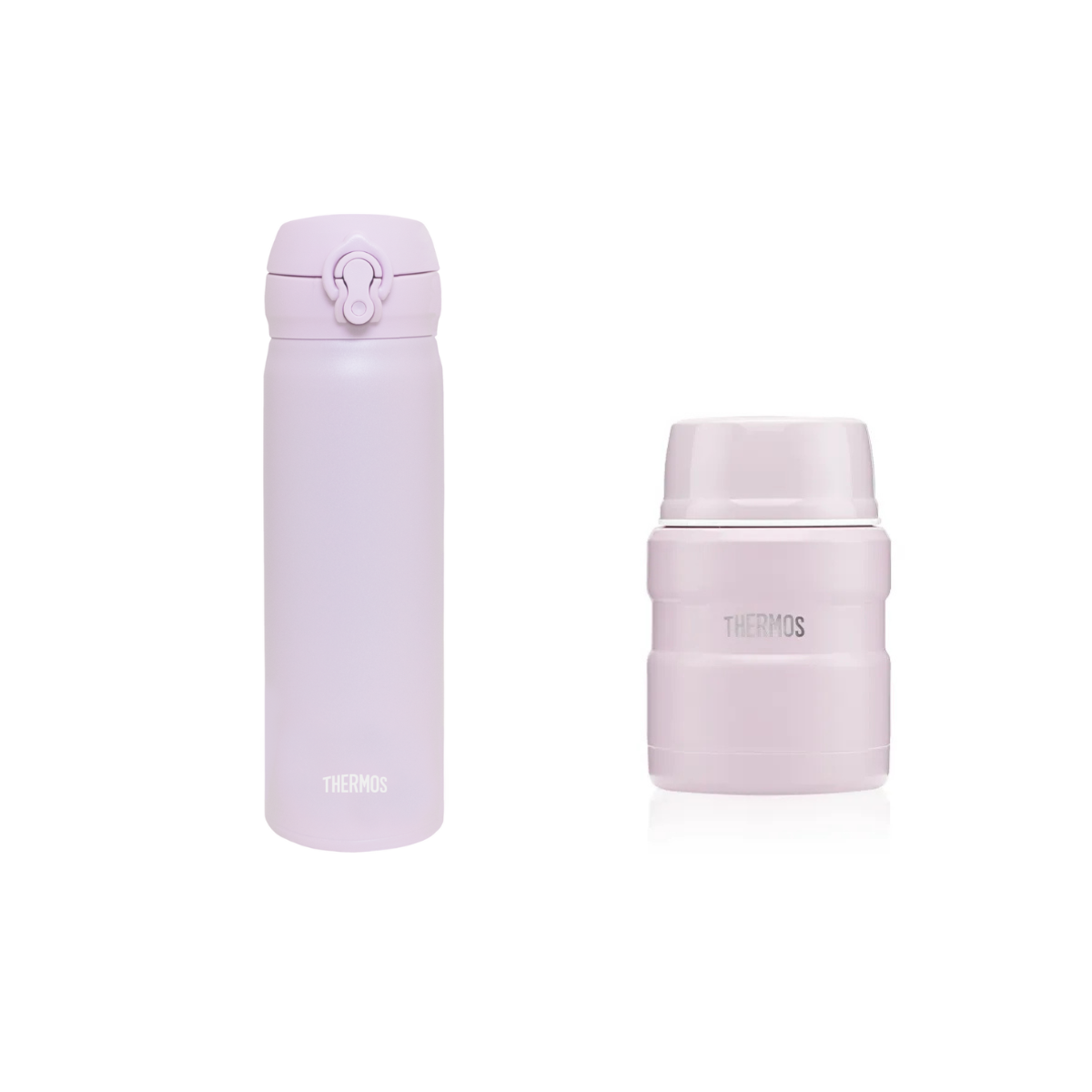 Nice Set Ultra Light Flask + Food Jar with Spoon