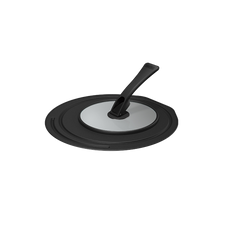 KLD-001 26cm/28cm Pan Lid with Foldable Handle