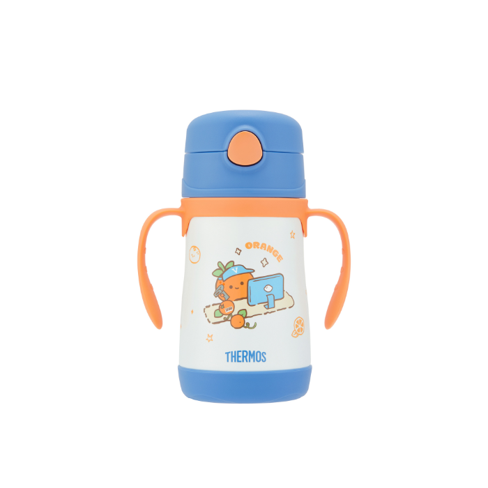 TCKC-305S 305ml Veggie Pals Dual Handle Straw Bottle