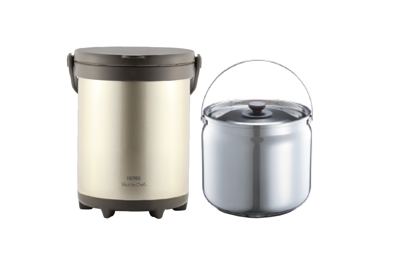 THERMOS 6.00L Outdoor Shuttle Chef + KOB-6000I 6.0L Shuttle Chef Inner Pot