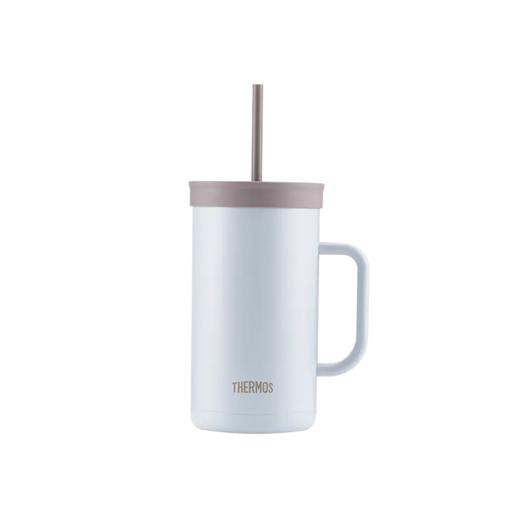 TKHA-1000K 1.0L Vacuum Insulated Mug with Straw