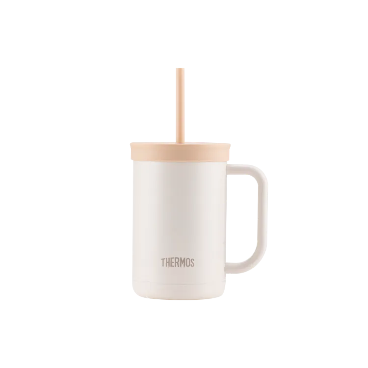 TKHA-600K 600ml Vacuum Insulated Mug with Straw